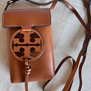 Tory Burch Crossbody Bag with Logo Accent